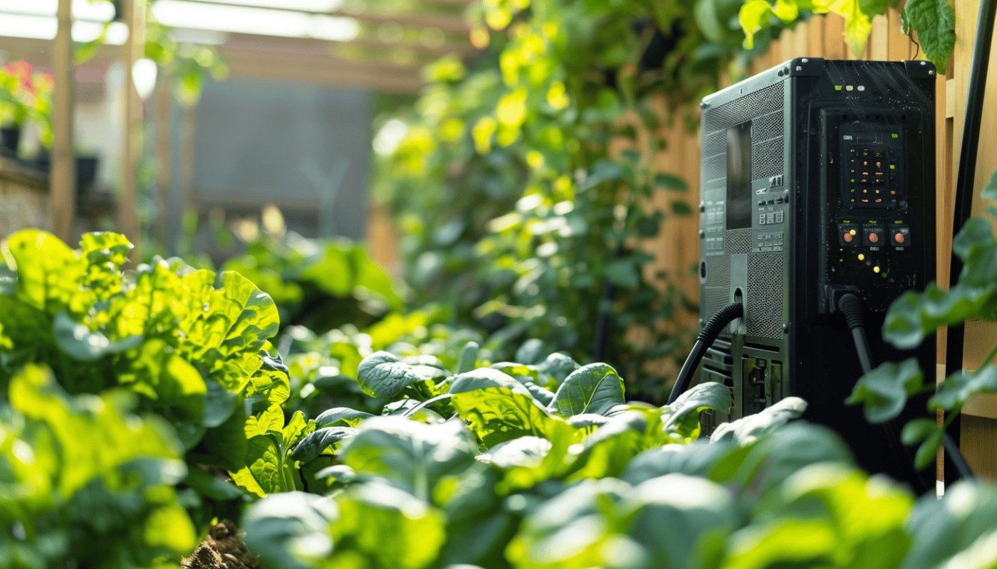 Installation d'un système d'arrosage automatique pour potager urbain